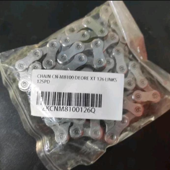 Rantai 12 Speed Deore XT M8100 126 Link Shimano Chain not deore slx xt