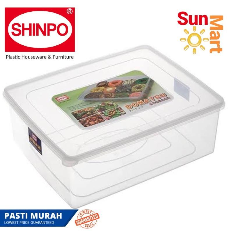 Tempat Donat Box Donat Shinpo Plastik Tinggi / Donut Box Tebal Shinpo