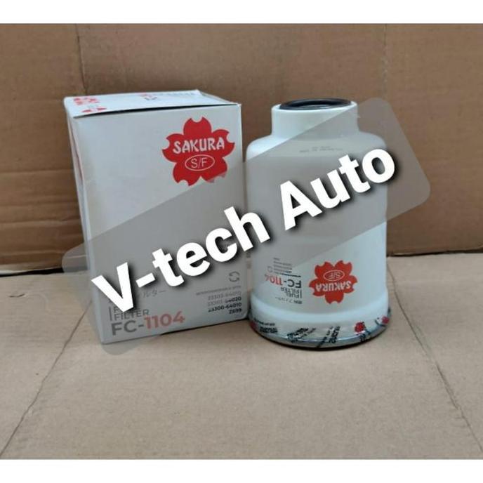 Filter Solar / Fuel Filter Toyota Hiace Diesel FC-1104 FC1104 Sakura
