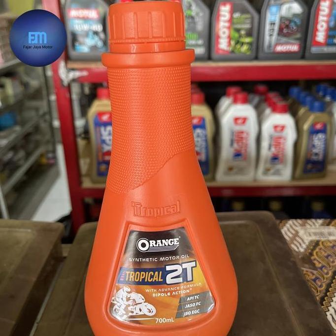 oli samping orange tropical 2t motorcycle oil kendaraan 2Tak 2T