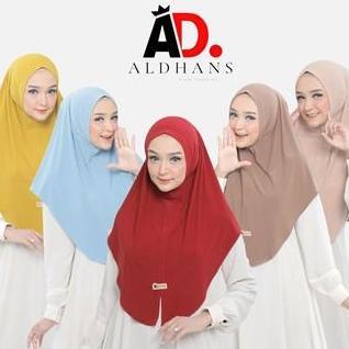 Jilbab Instan Cherill Malay Bahan Jersey Qiana By Al-Dhans Muslim Kerudung Muslim Kerudung