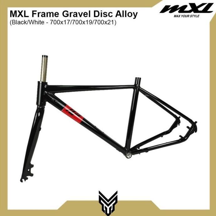 MXL Frame Sepeda Gravel 700 Discbrake Include Fork Alloy Rangka Sepeda