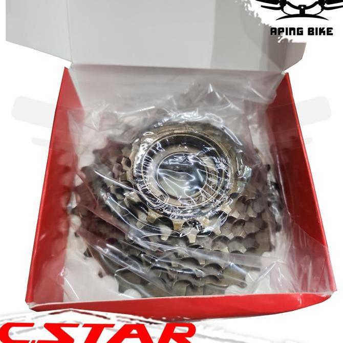 Sproket CSTAR FW-7SI Freewheel Sepeda 7 Speed Drat Ulir