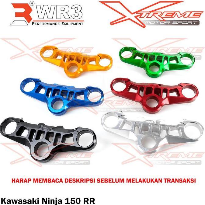 Segitiga Stang / Triple Clamp Wr3 Ninja 150 Rr 150Rr