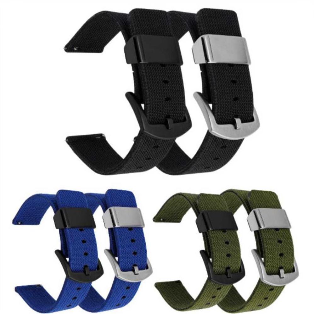 Strap Tali Jam Tangan Quick Release Kanvas Nilon Sailcloth Model Seiko Diver