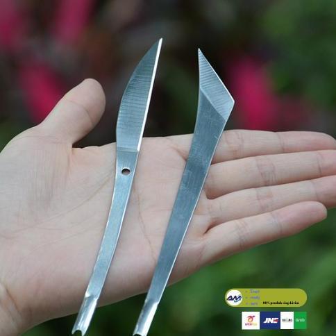 civakanda.storee - stainless steel carving knife pisau ukir sayat bonsai buah kelapa