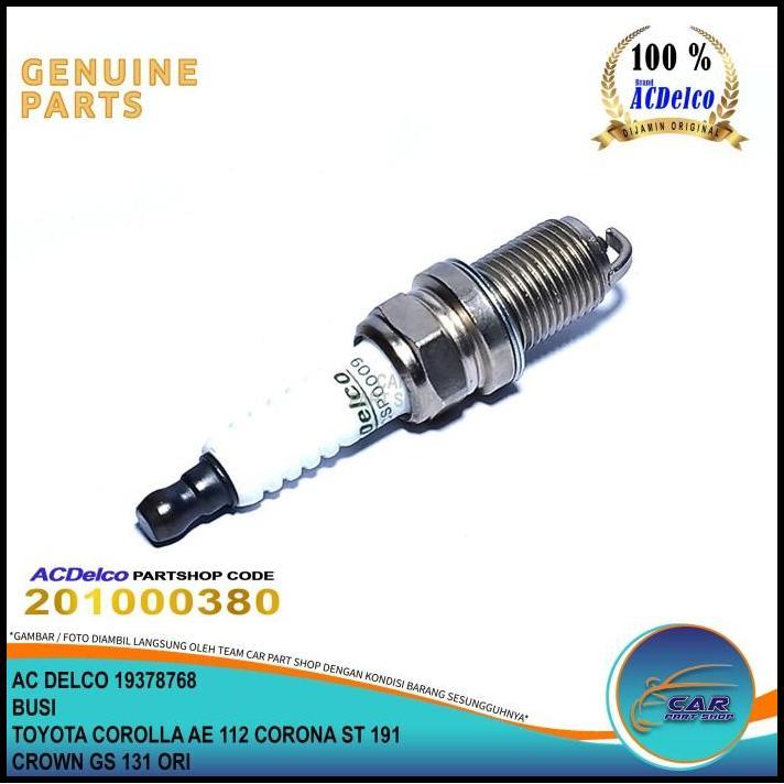 TERLARIS BUSI TOYOTA COROLLA AE 112 CORONA ST 191 CROWN GS 131 ORI AC DELCO !!!