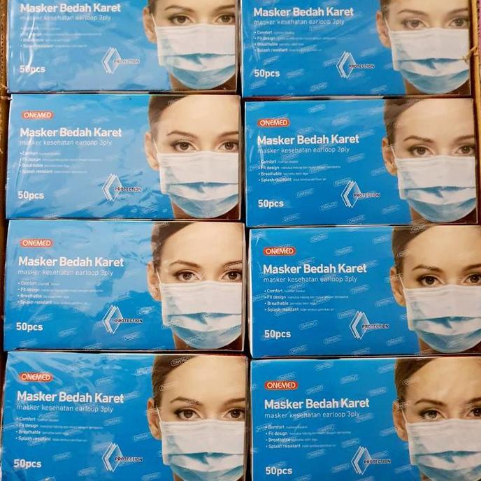 Masker Medis Biru Onemed 20 Box Masker Medis Onemed Grosir 1 Karton