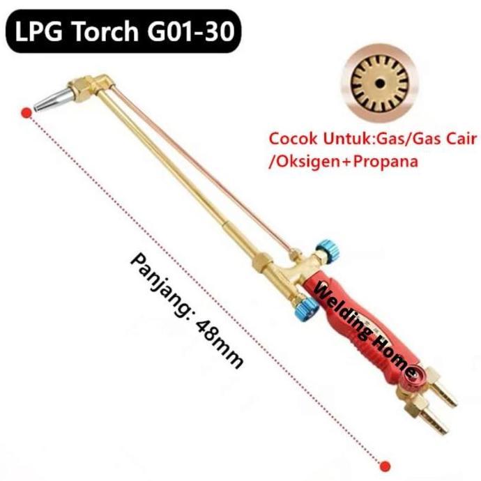 Whyy- G01-30 G01-100 G01-300 Stang Las Blender Potong Gas Cutting Torch Oxy