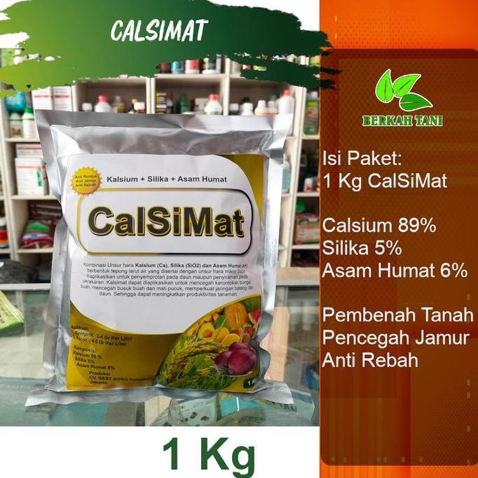 Calsimat 1 Kg Pupuk Kalsium Silika Plus Asam Humat