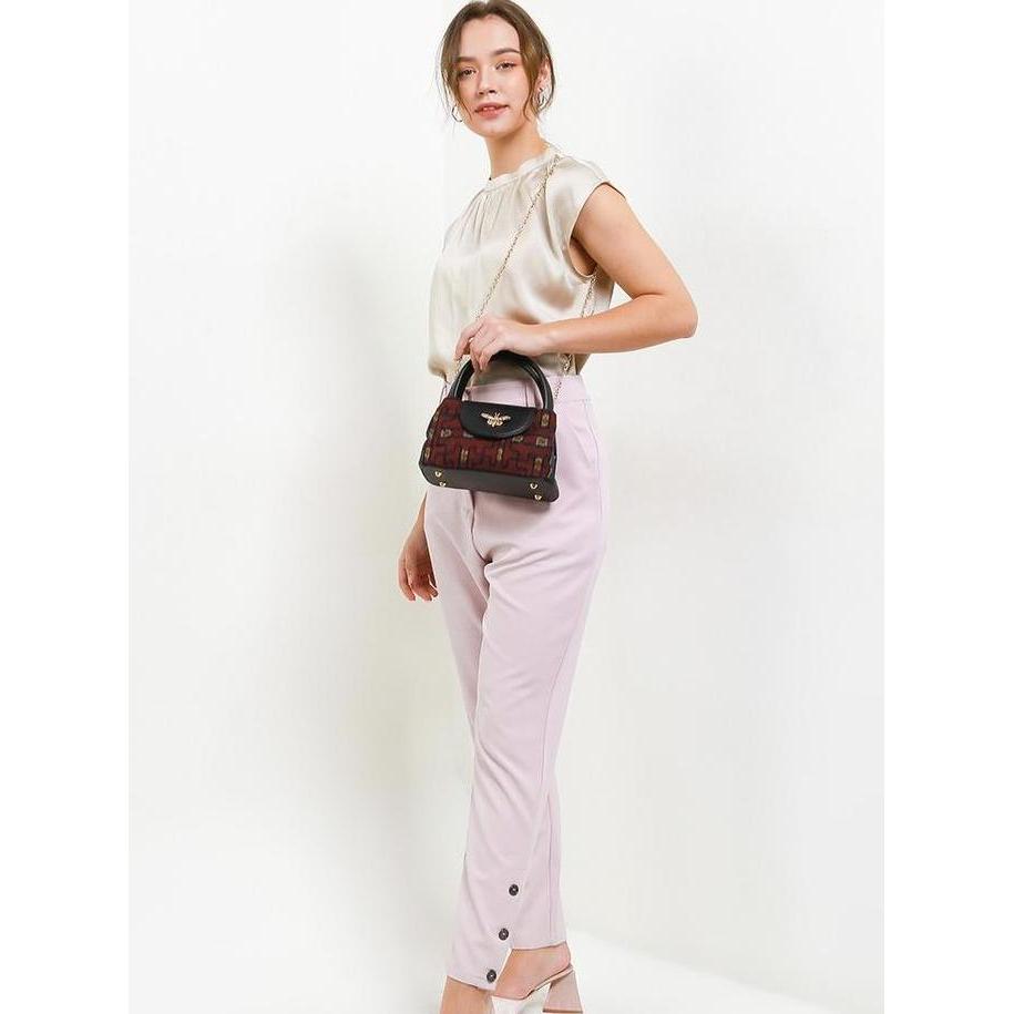 Sale Mithlabs Tas Kondangan Jasmin Tas Etnik Wanita Sling Bag Handbag Mini Tas Tenun Dan Rantai
