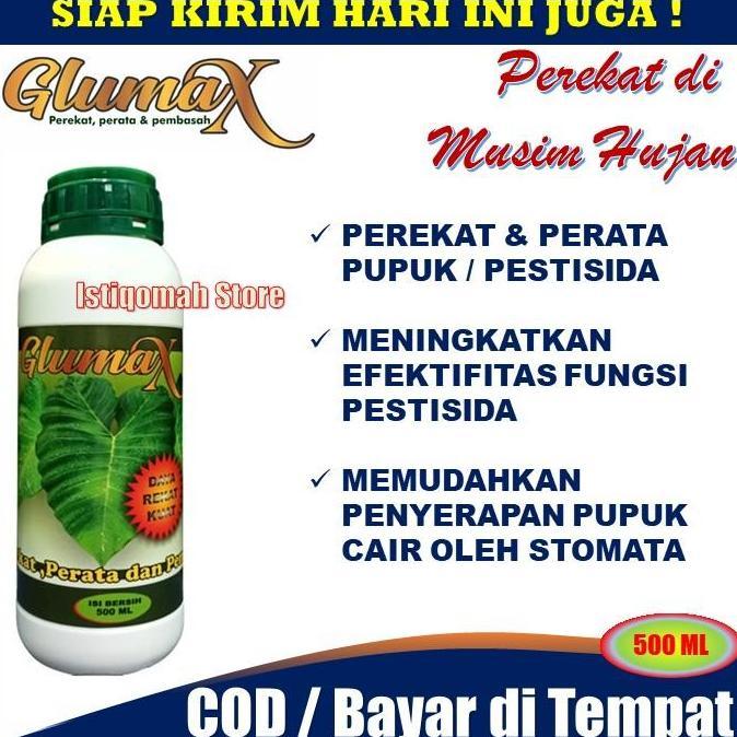 GLUMAX 500ml Perekat Pupuk Organik Cair Fungisida Pestisida Herbisida