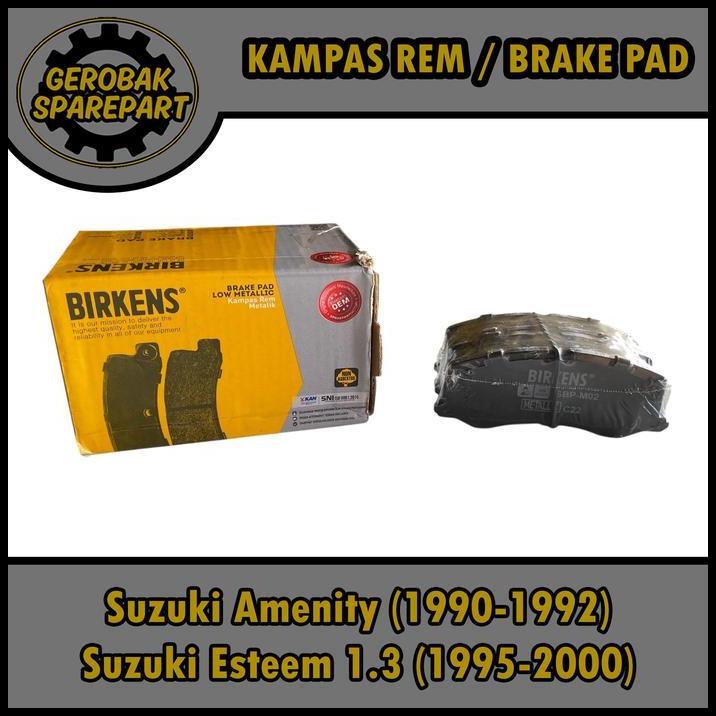 TERLARIS KAMPAS REM BRAKE PAD DEPAN - SUZUKI AMENITY / ESTEEM 1.3 BIRKENS 