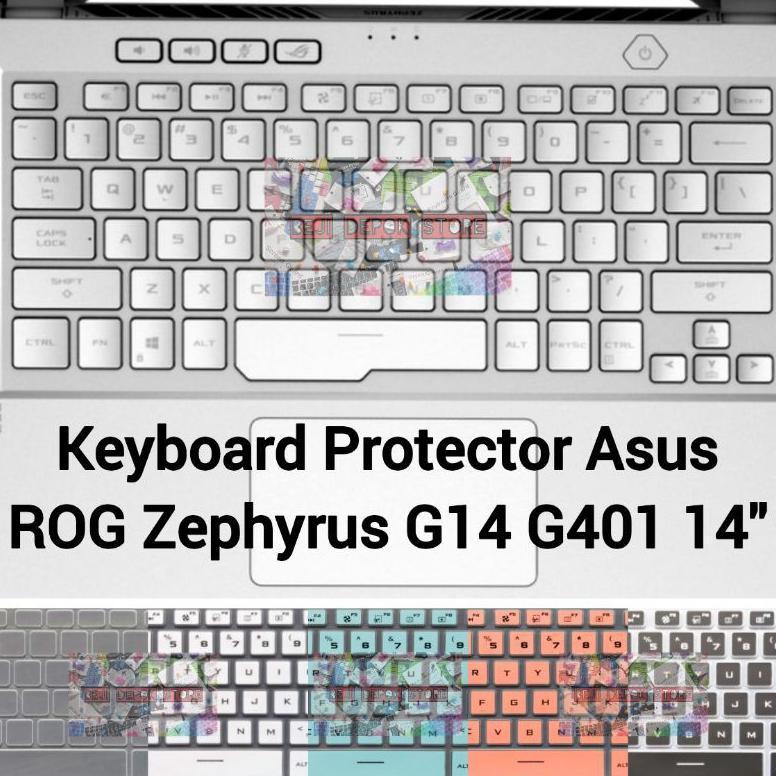 Keyboard Protector Asus ROG Zephyrus G14 G401 14 Inch Diskon