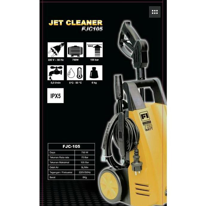 Firman FJC 105 jet cleaner pompa steam cuci mobil motor high pressure