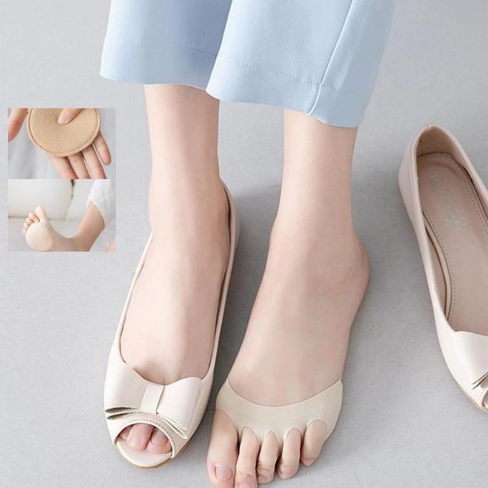 Insole Bantalan Kaki Depan High Heels Bantalan Sepatu Wanita Bantalan