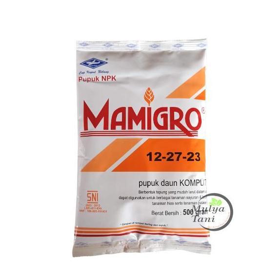 PUPUK BUAH MAMIGRO SUPER P 12 27 23 500GRAM