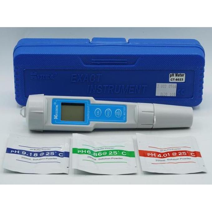 CT-6023 Digital pH Meter Tester Alat Ukur Keasaman Air Portable pH Tester Penguji Air Minum Aquarium