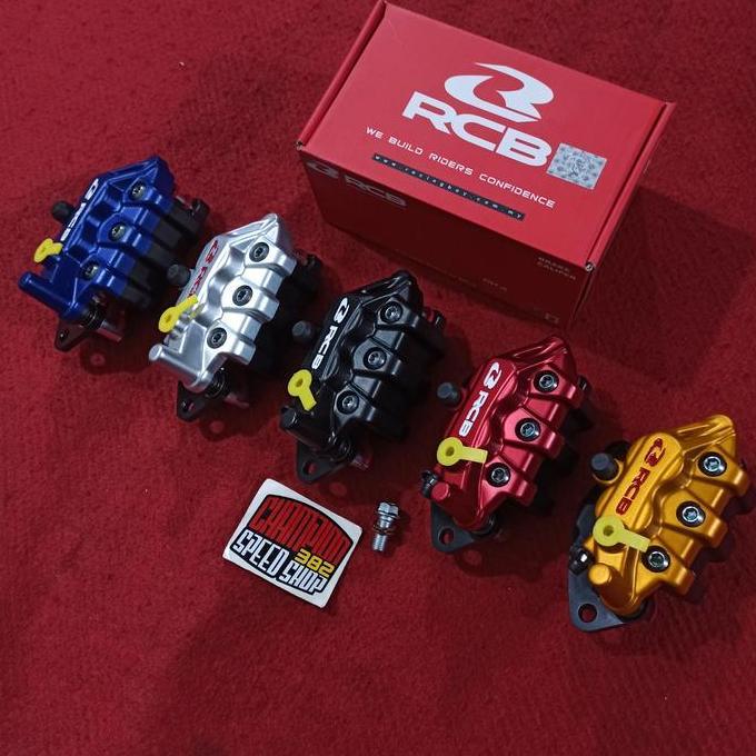Kaliper Rem Depan RCB S Series 2 Piston 2P P2 Jupiter MX Old Soul GT