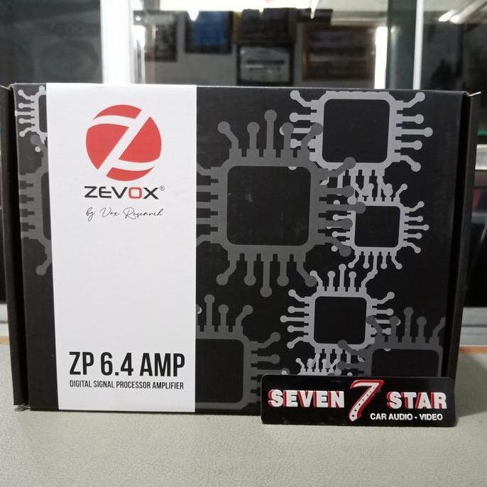 Processor Zevox ZP 6.4 AMP - Processor Audio Digital Signal Processor Oleh Vox Research