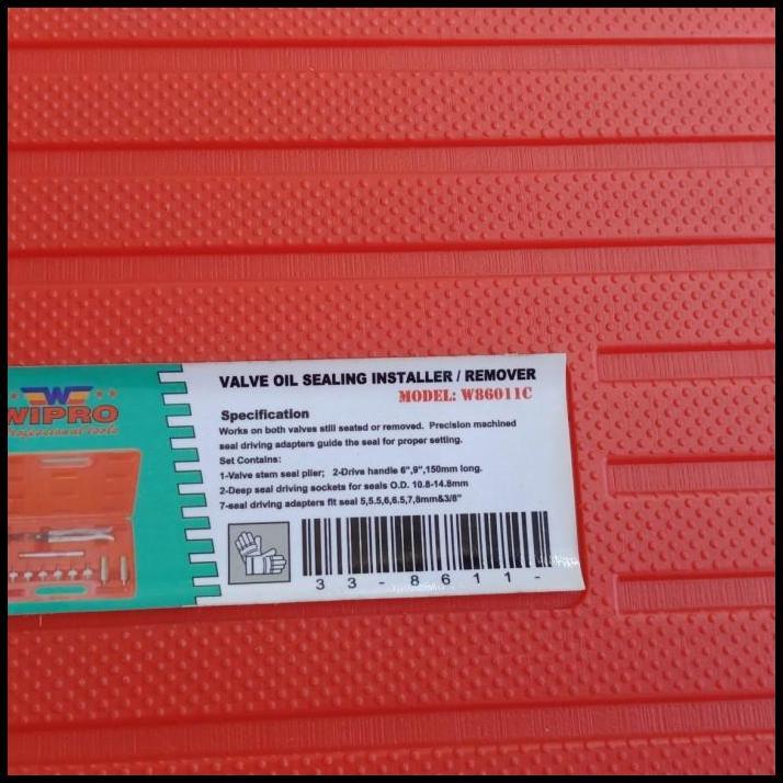 TERBARU OIL SEAL INSTALLER AND REMOVER / ALAT PEMASANG DAN PELEPAS OIL SEAL WIPRO W 86011 