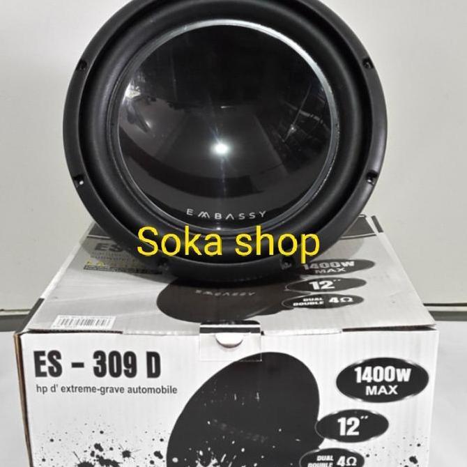 Subwoofer 12" EMBASSY ES-309D Double Coil EMBASSY ES 309 D