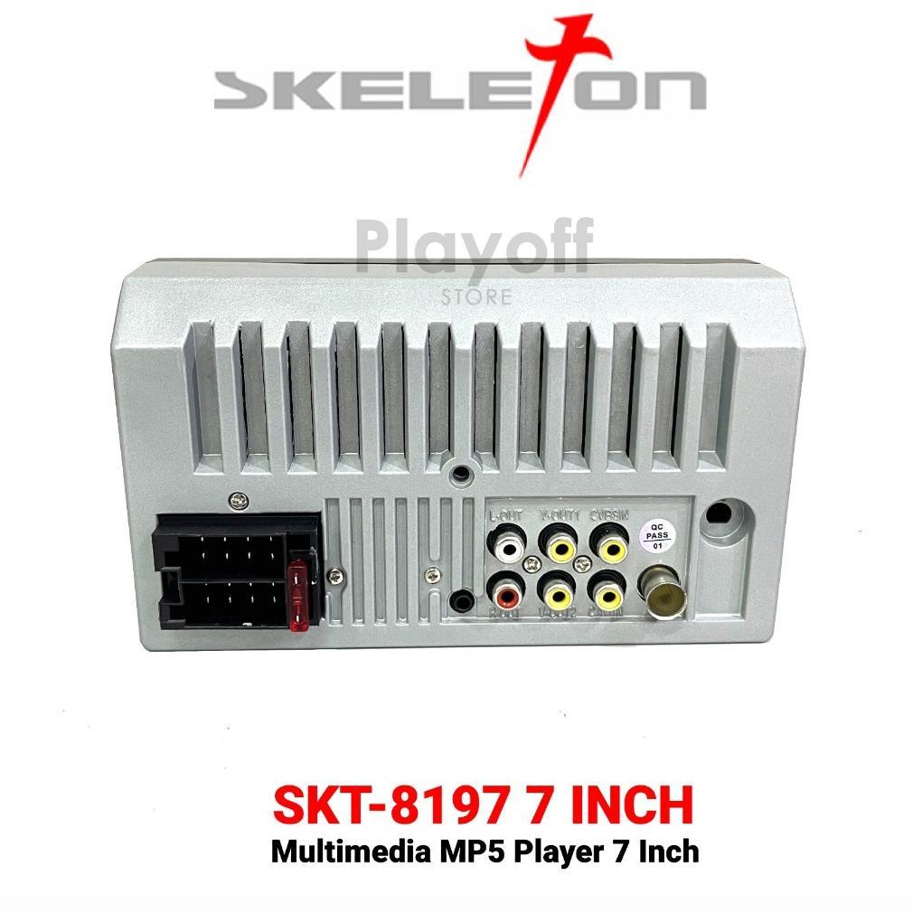 Tape Mobil Double Din MP5 SKELETON Head Unit Full Touch Screen Bluetooth USB MirrorLink