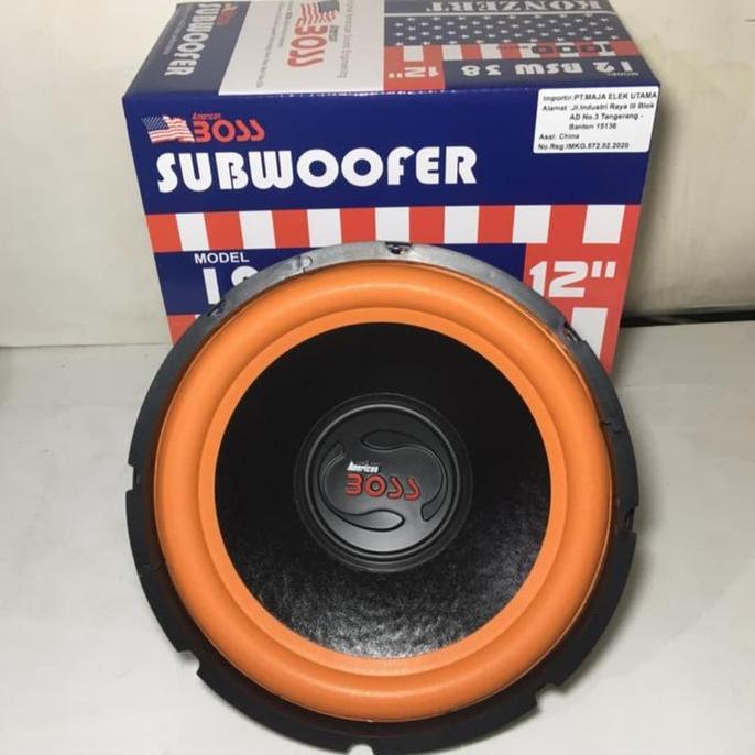 Subwoofer American Boss 12" Dauble Coil 12BSW 38