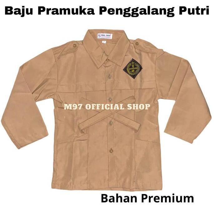 Baju Pramuka SD SMP SMA Perempuan Penggalang Baju Seragam Pramuka Penggalang Anak Sekolah SD SMP SMA