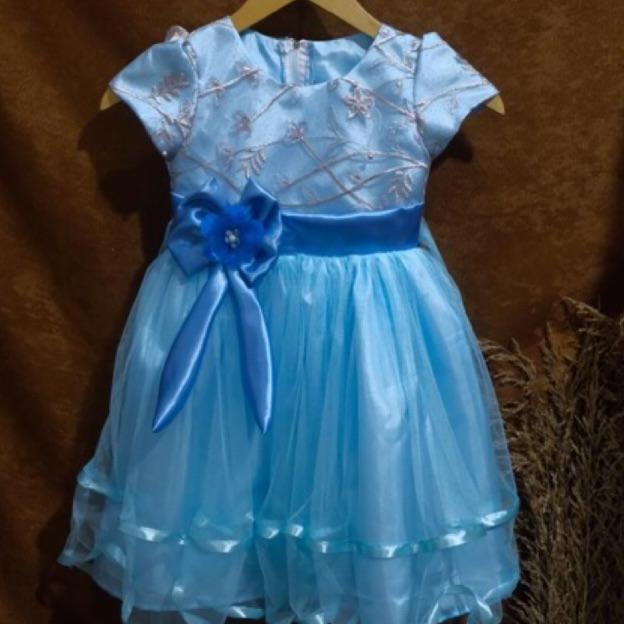 Gaun / dress pesta anak perempuan / baju pesta anak PITA