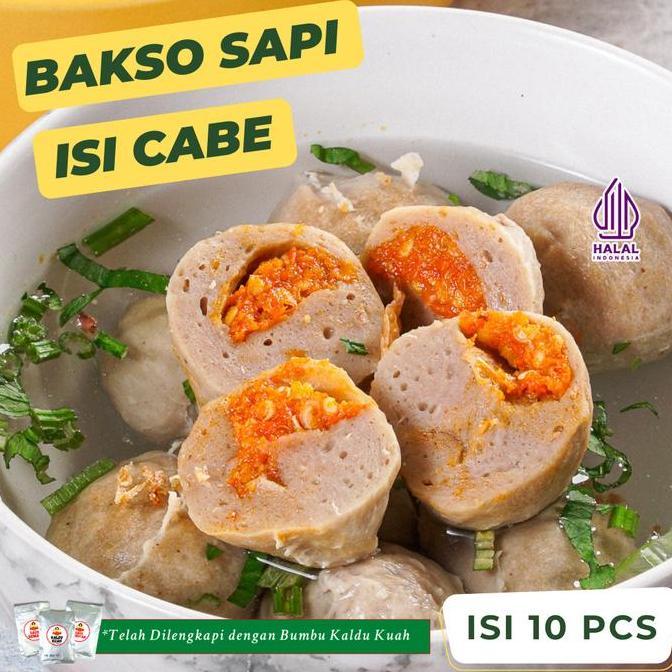 Bakso Sapi Isi Cabe Premium Homemade