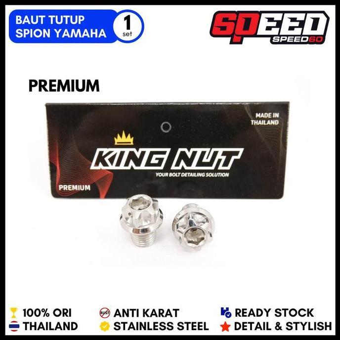 Premium Probolt Baut Tutup Spion Yamaha Mio Fino Nouvo Jupiter Vega Vixion Stainless King Nut Thaila