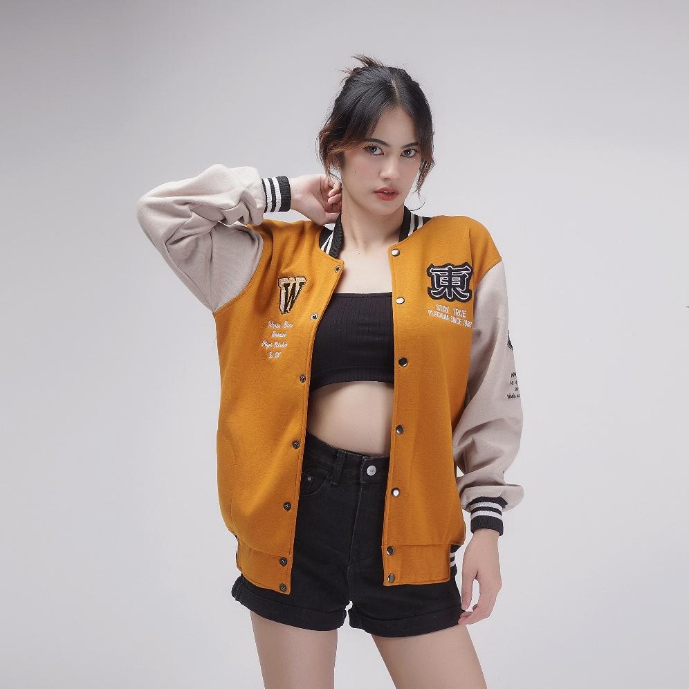 limited jaket varsity baseball original full bordir - jacket bomber premium pria wanita new arival