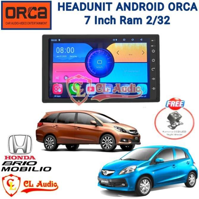 Head Unit Android Orca 7 Inch OEM Brio / Mobilio Soket Pnp