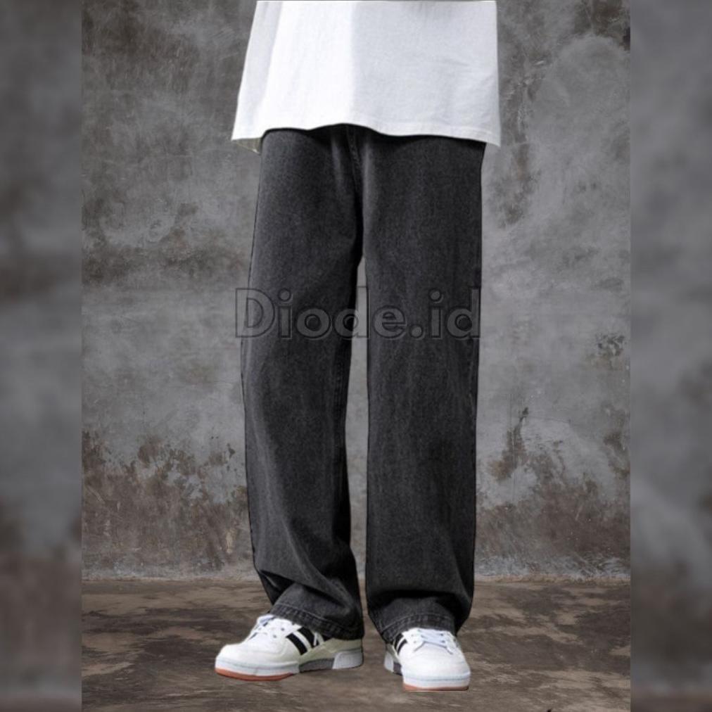 diskon celana jeans pria celana kulot pria celana korean style pria baggy pants pria straight jeans 