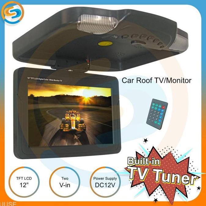 Tv Plafon Roof Mobil 12 Inch