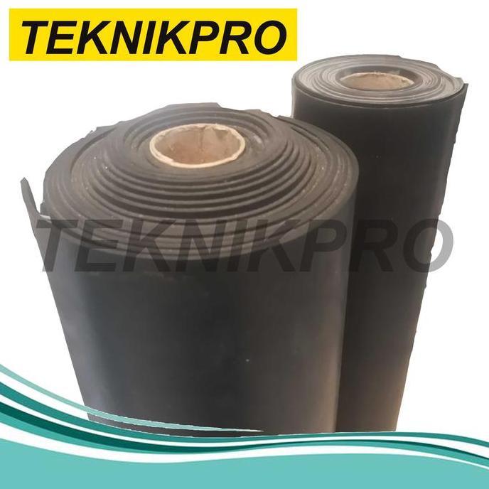 Karet Rubber Gasket Lembaran 5 mm x 1 mtr BISA GRAB