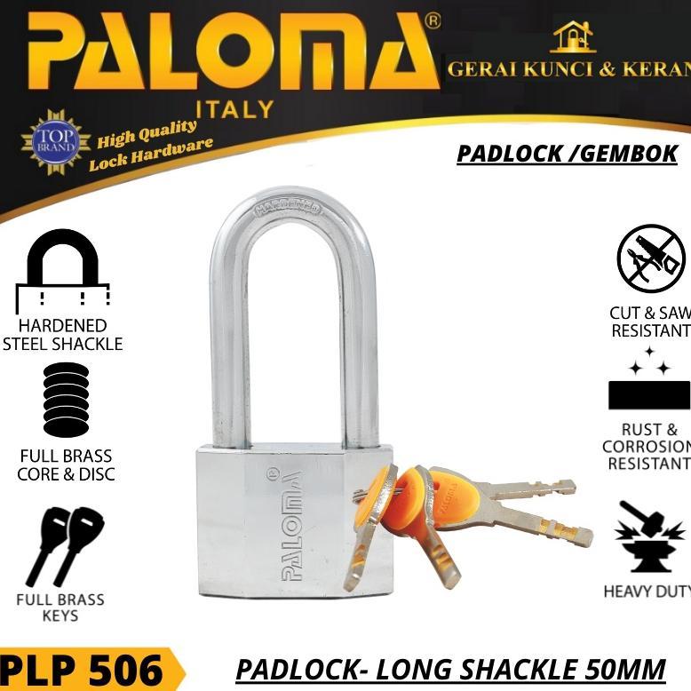 Gembok Padlock PALOMA 50MM LONG  PLP 506