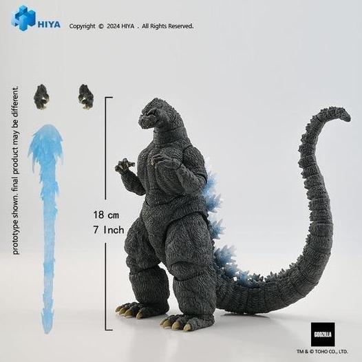 HIYA Exquisite Basic Series Godzilla vs. King Ghidorah Heat Ray Godzilla Hokkaido Version