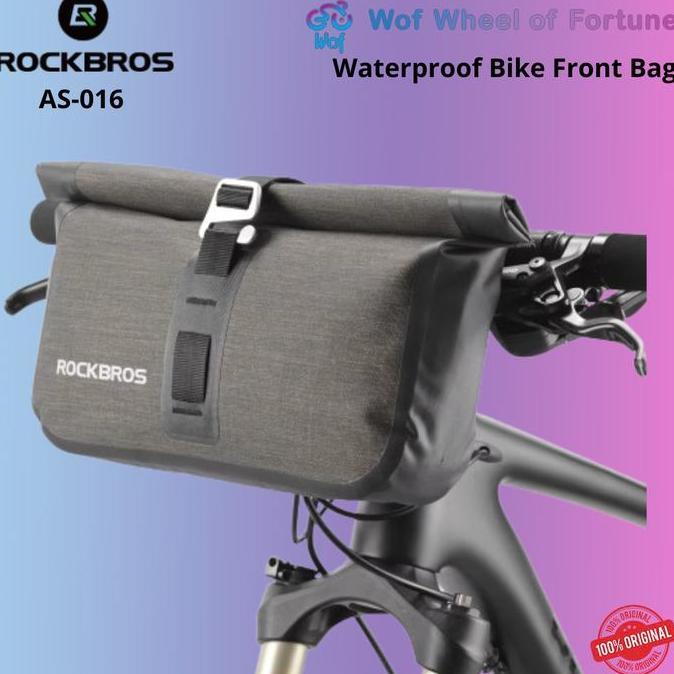 ROCKBROS AS016 Tas Sepeda Bike Front Handlebar Bag Tas Depan Sepeda