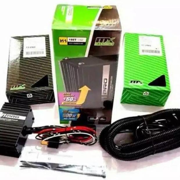 Krisna_satu7 - Kabel Relay Set Komplit Untuk Lampu H4 Mobil MX 11 Profesional Original