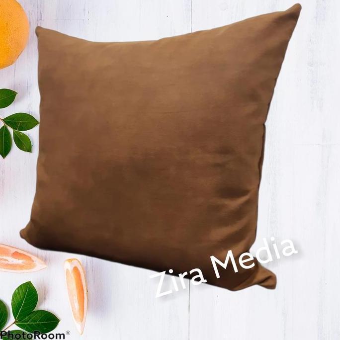 SARUNG BANTAL SOFA SUEDE, SARUNG BANTAL KURSI SOFA 60 X 60, 70 X 70