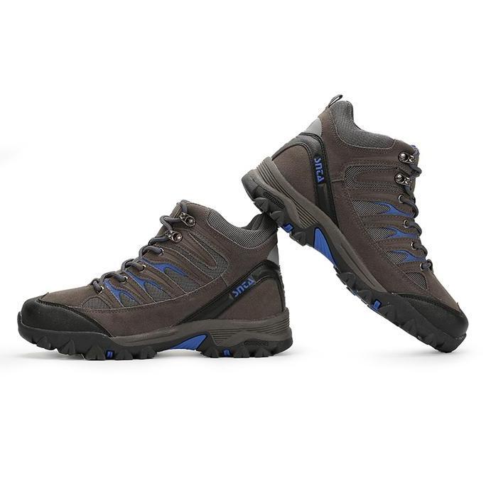 Whyx- Sepatu Gunung Snta 475 Grey Blue Boot / Hiking / Trekking / Outdoor Snta 500 Snta 493 Snta 506