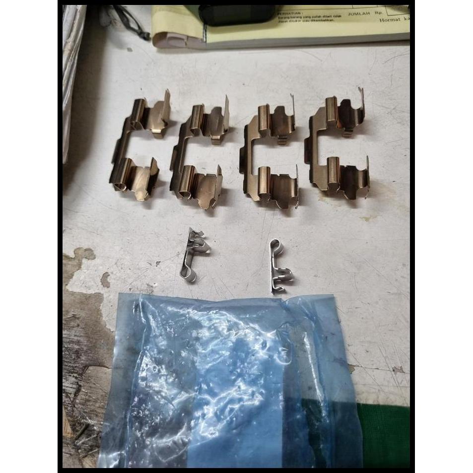 HOT DEAL ORIGINAL 1 SET KAWAT KAMPAS REM DEPAN AVANZA XENIA VELOZ RWD 2004 2005 2006 2007 2008 2009 