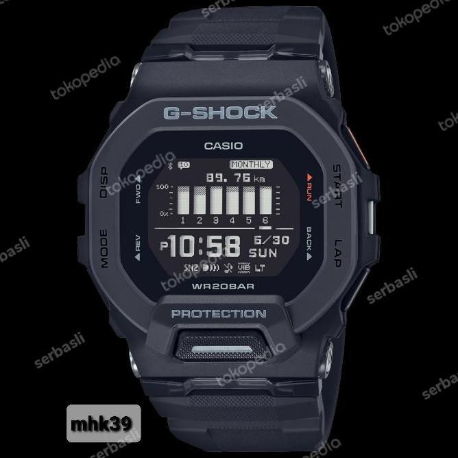 JAM CASIO GSHOCK GBD-200-1DR GBD200-1DR ORIGINAL BERGARANSI