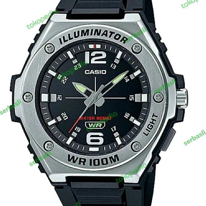 JAM CASIO MWA100H MWA-100H-1AVDF ANALOG ORIGINAL BERGARANSI