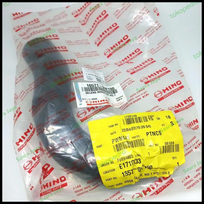HOT DEAL RADIATOR HOSE IN/SELANG RADIATOR ATAS DUTRO|DYNA HINO GENUINE !!