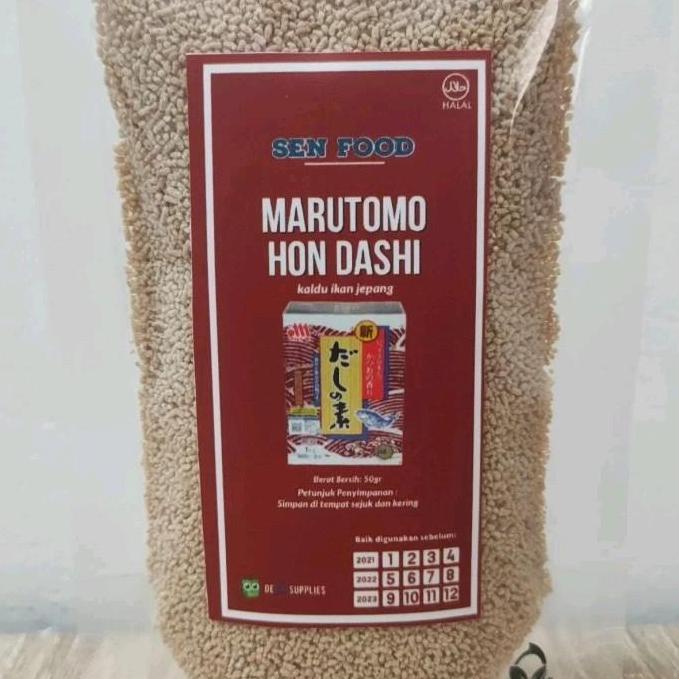 Marutomo Hondashi Repack 50gr SenFood - Kaldu Ikan Jepang Bonito Bumbu
