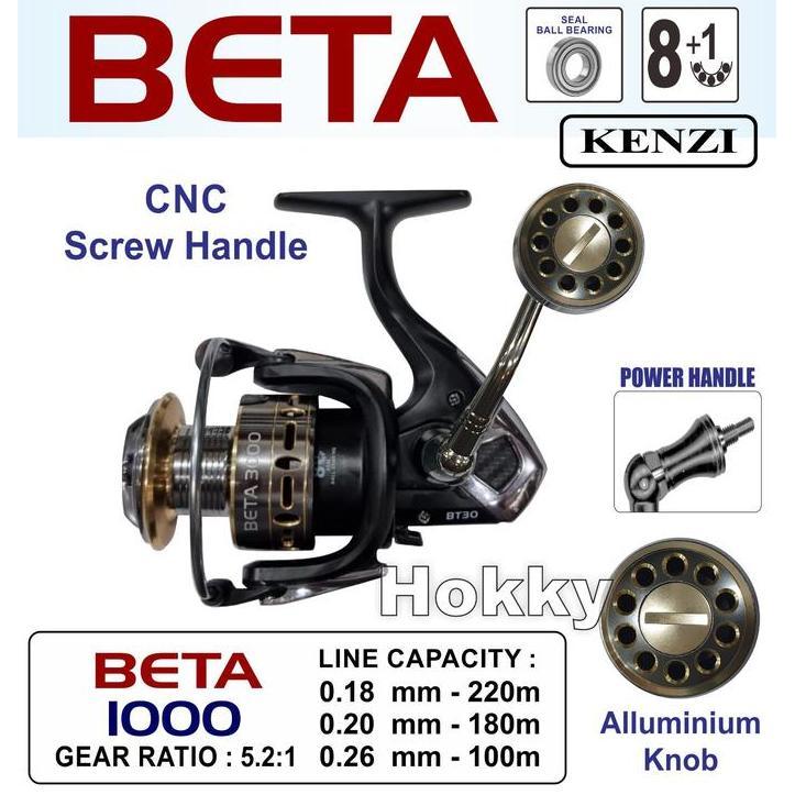 NEW REEL KENZI BETA 1000 2000 3000 5000 6000 - 1000