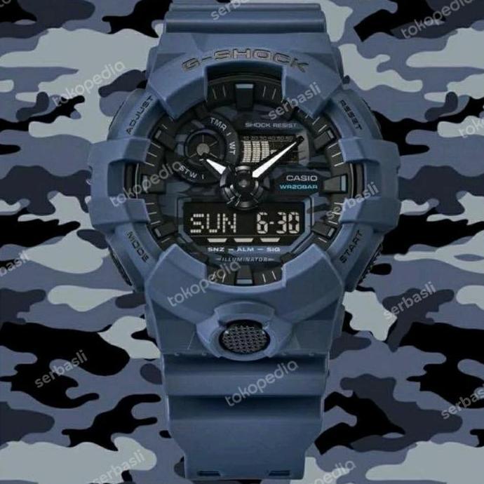 Jam G-Shock GA700 / GA-700CA-2ADR Original